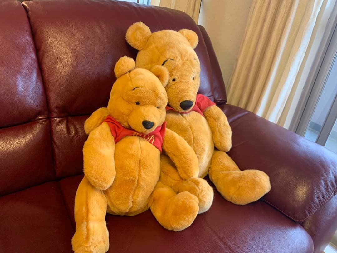 値下げ　プーさん ぬいぐるみ　特大　大　セット