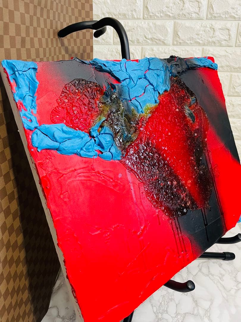 Mika Ieda 家田実香　証明書付き　アート作品OSCA180126