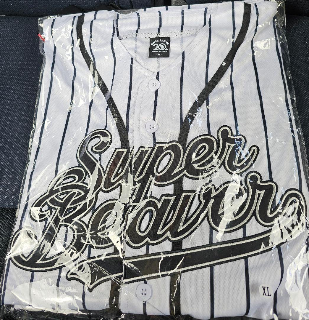 SUPER BEAVER ZOZOマリン ベースボールシャツ XL ストライプ