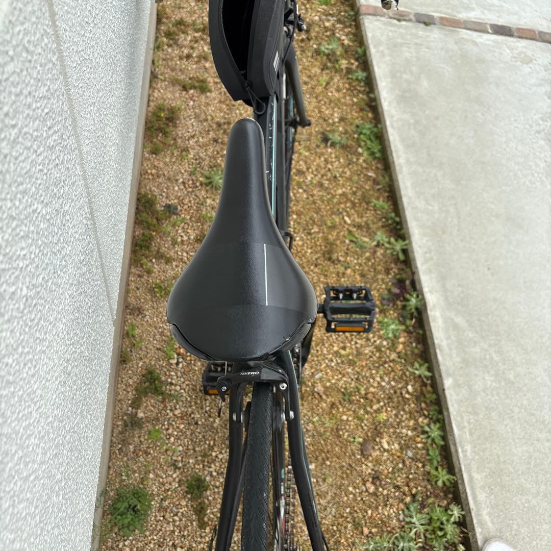 うえしゃま 手渡し限定bianchi ビアンキ　黒 ロードバイク