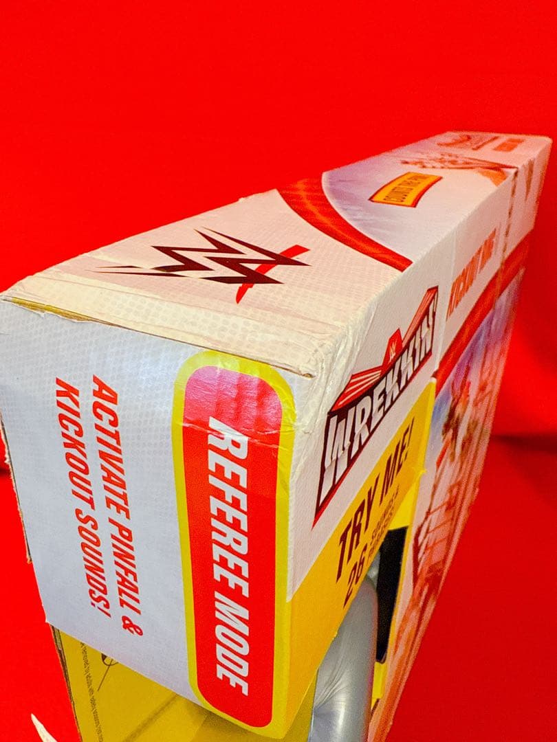 WWE プロレスリング ノックアウトリング付き リング フィギュア