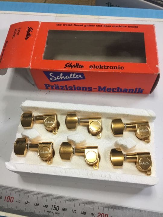 エレキギター用糸巻き(左用)( GOLD)