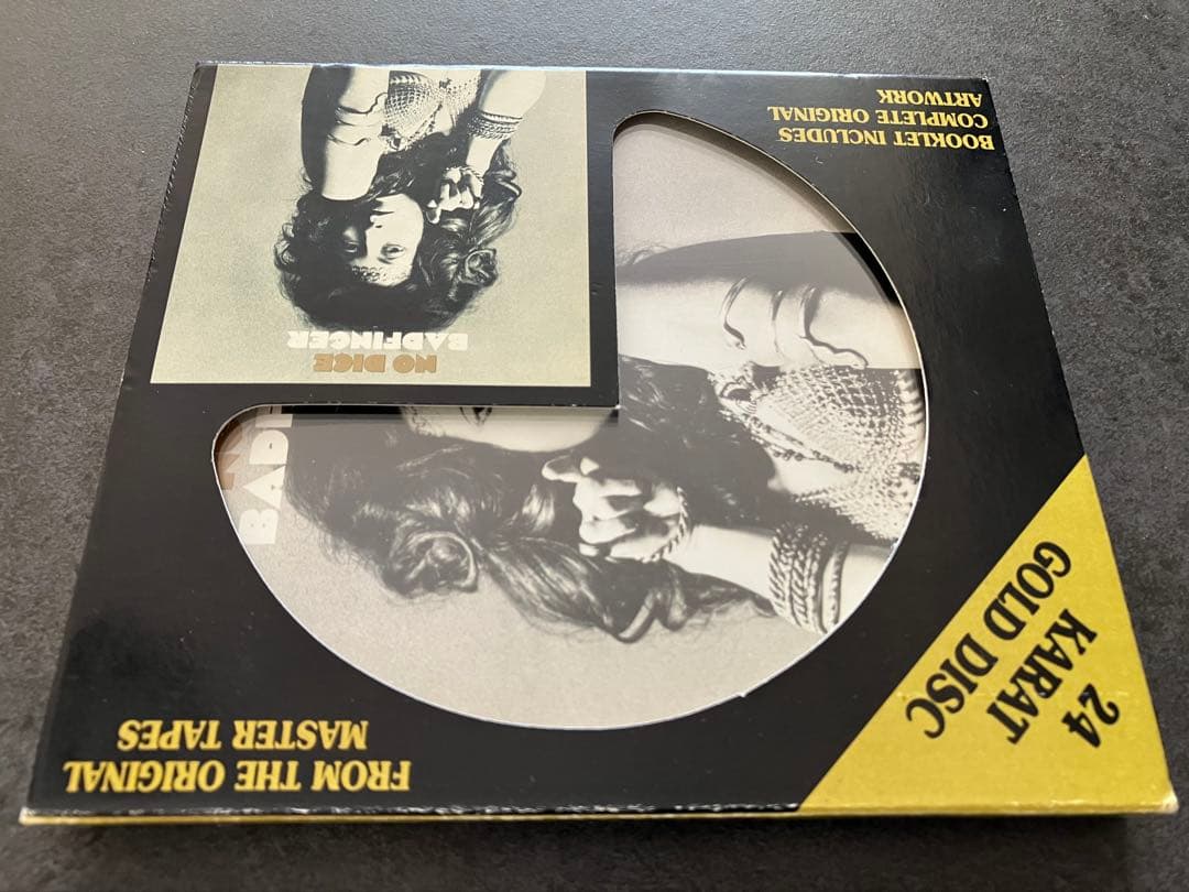 洋楽 Badfinger No Dice 24K Gold Disc