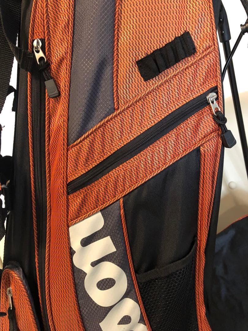 【送料込み】ウィルソン　Wilson スタンド式キャディバッグ　軽量ゴルフバッグ