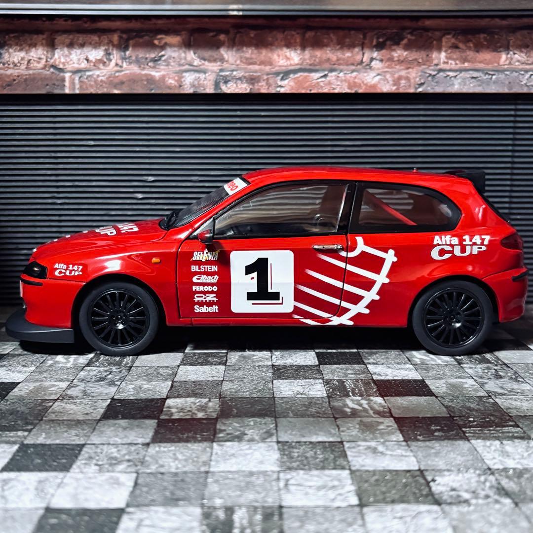 ワンオフカスタム 1/18 Ricko アルファロメオ 147 GTA CUP