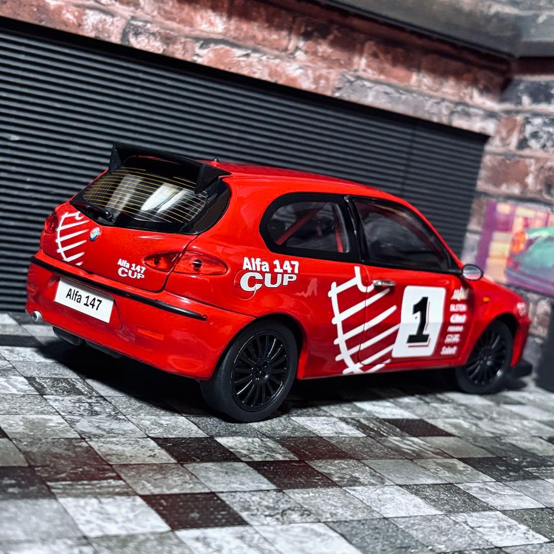 ワンオフカスタム 1/18 Ricko アルファロメオ 147 GTA CUP