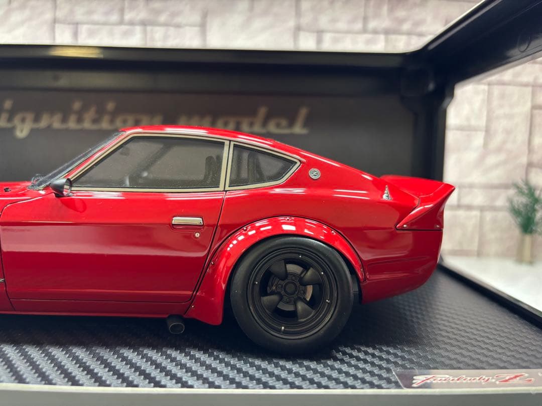 レア！1/18ミニカー　イグニッションモデル240Z フルワークス【新品】レッド