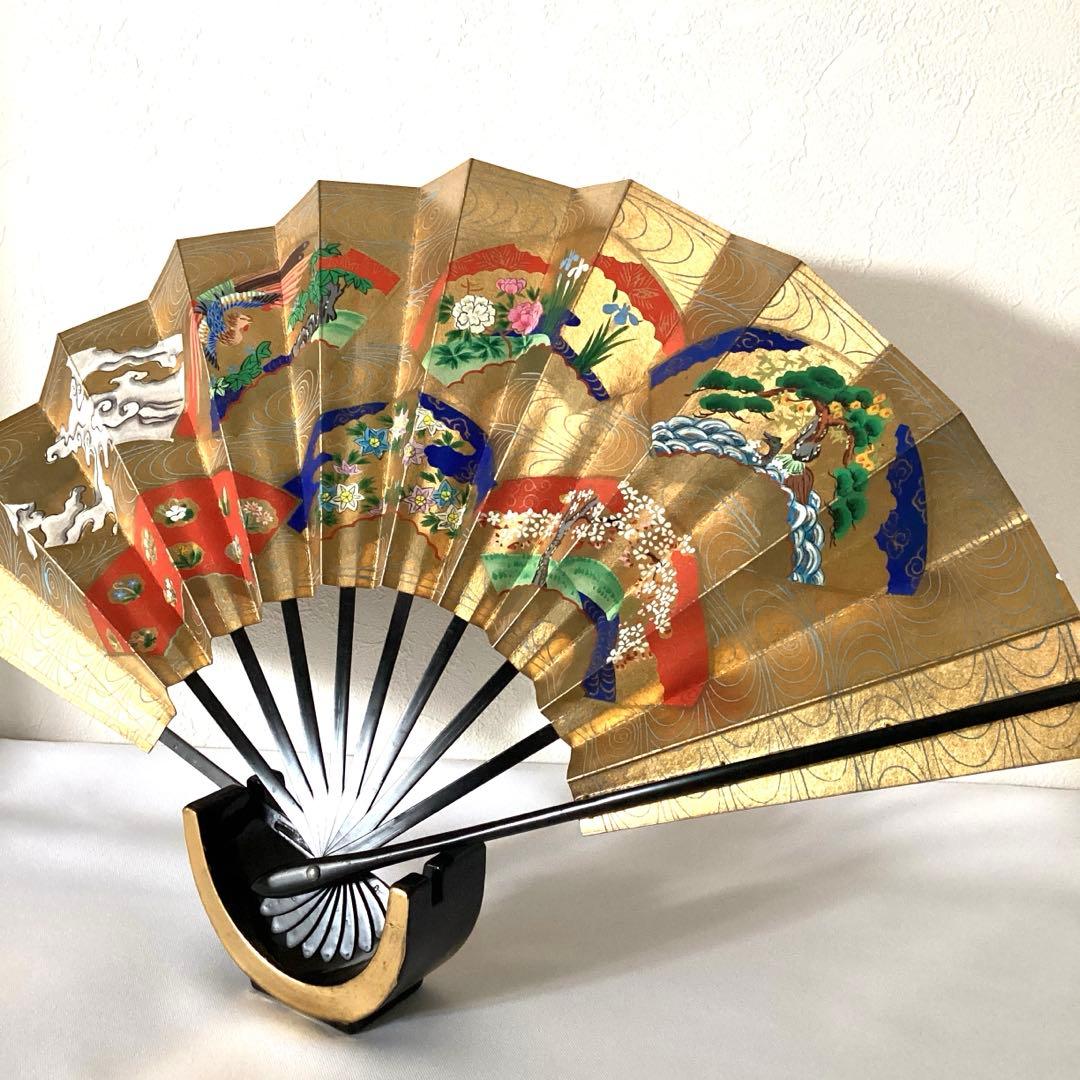 扇子　京扇子　京扇堂　アンティーク