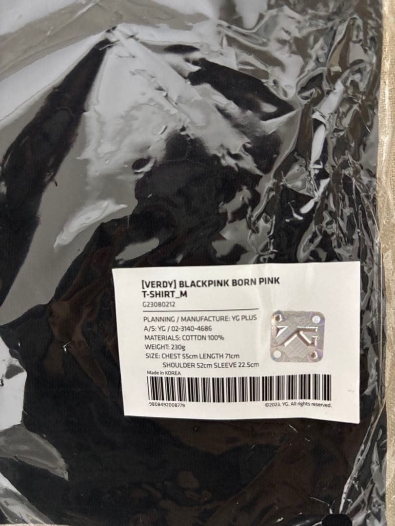 【週末価格】BLACKPINK verdy Tシャツ Mサイズ