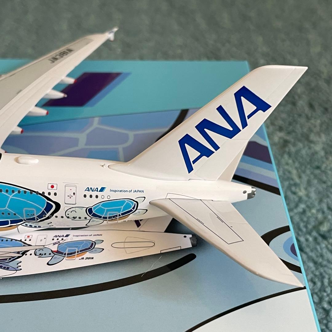 訳あり ANA フライングホヌ 1号機 A380-800 JA381A av