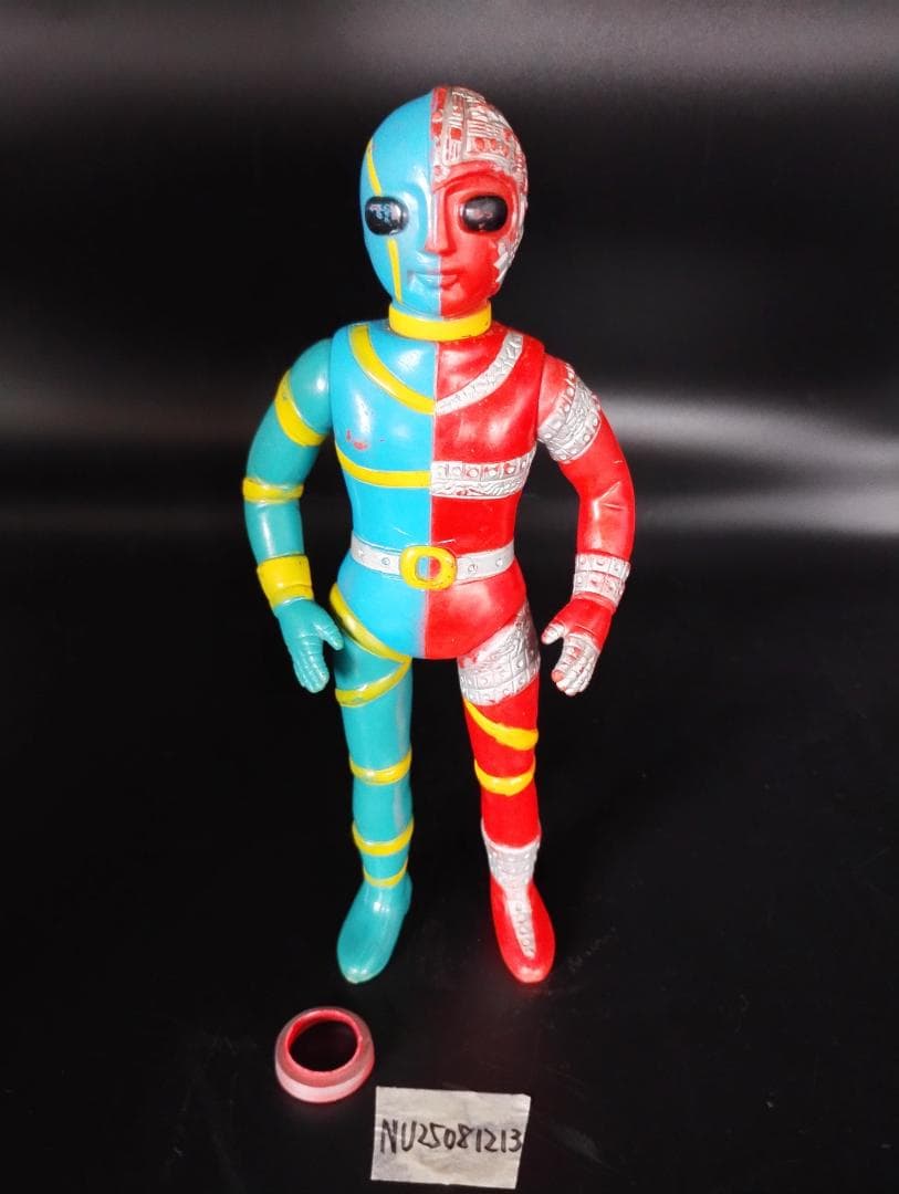 キカイダー タカトク 当時物 ソフビ ミドルサイズ 昭和 レトロ玩具 人造人間