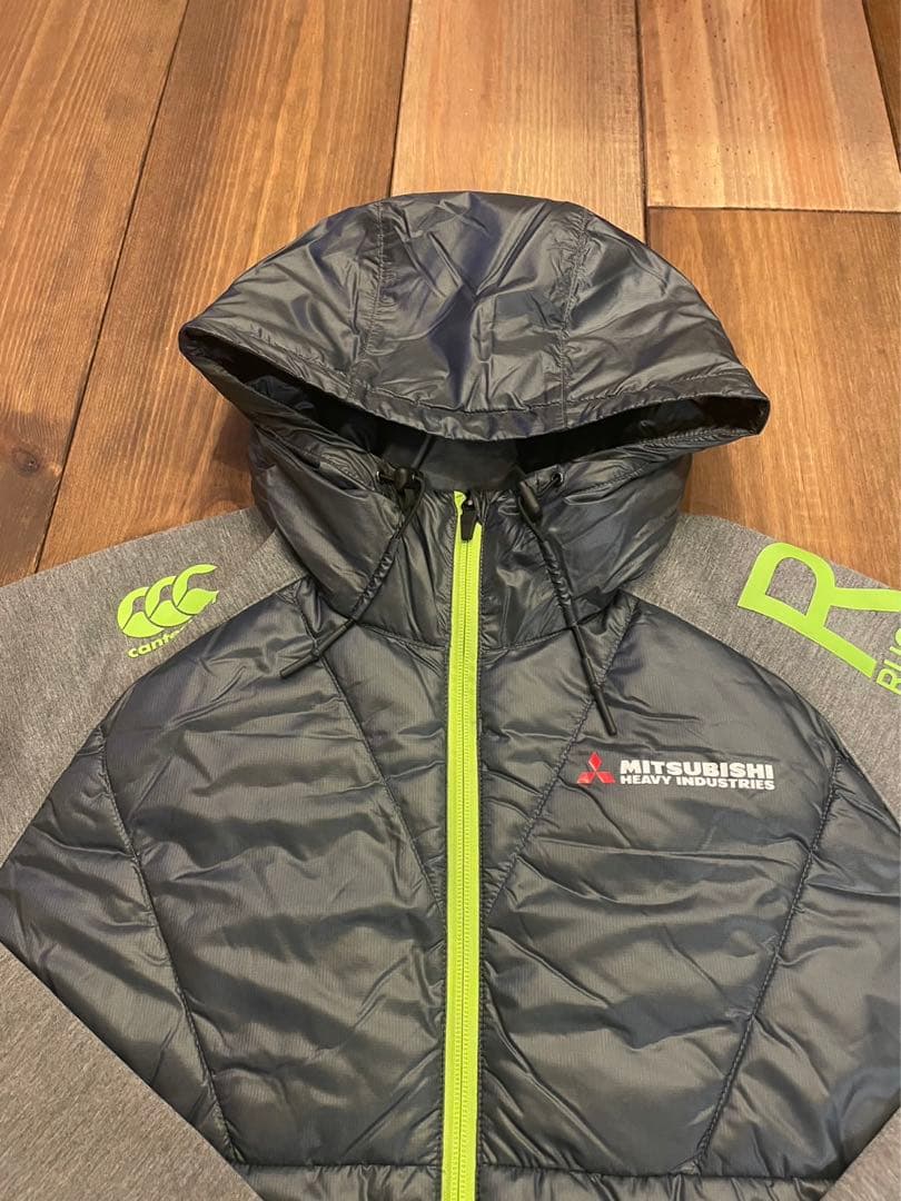 ④三菱重工ダイナボアーズ クイーンズインサレーションジャケット灰3L