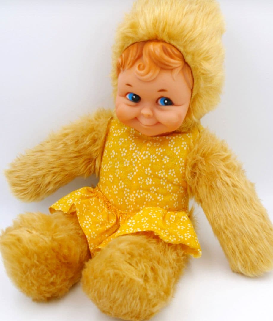 ラシュトン❤ラバーフェイスドール❤ヴィンテージ❤ソフビ❤アメトイ❤人形　激レア❤