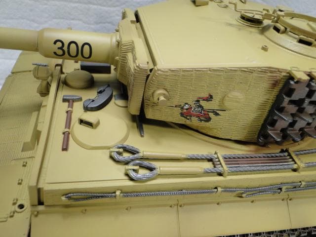 VS TANK ラジコン1/24 ドイツ陸軍　タイガーⅠ後期型　動作確認済