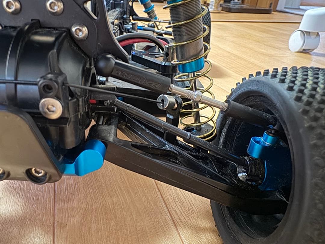 タミヤ4WDバギーDB01ドゥルガとフタバ3PMプロポ（説明書付き）のセット