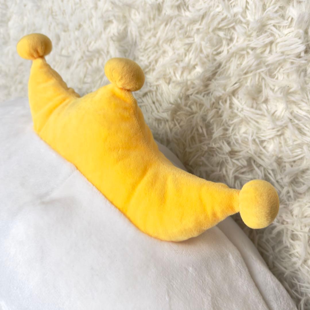 美品⭐️しろたん 20周年 限定品 王冠 クッション レア 完売品 取り外し可