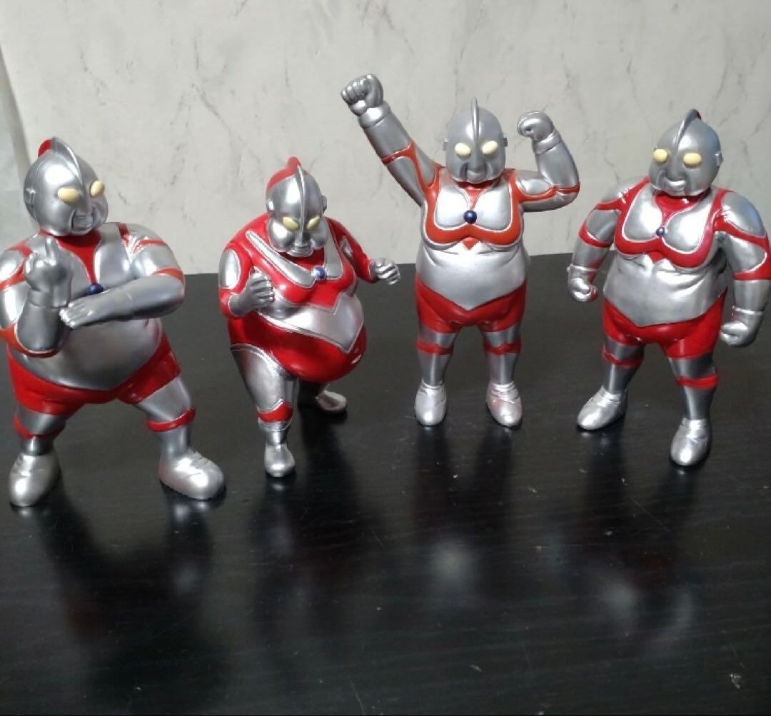 帰ってくるな デブトラマン フィギュア 4体セット