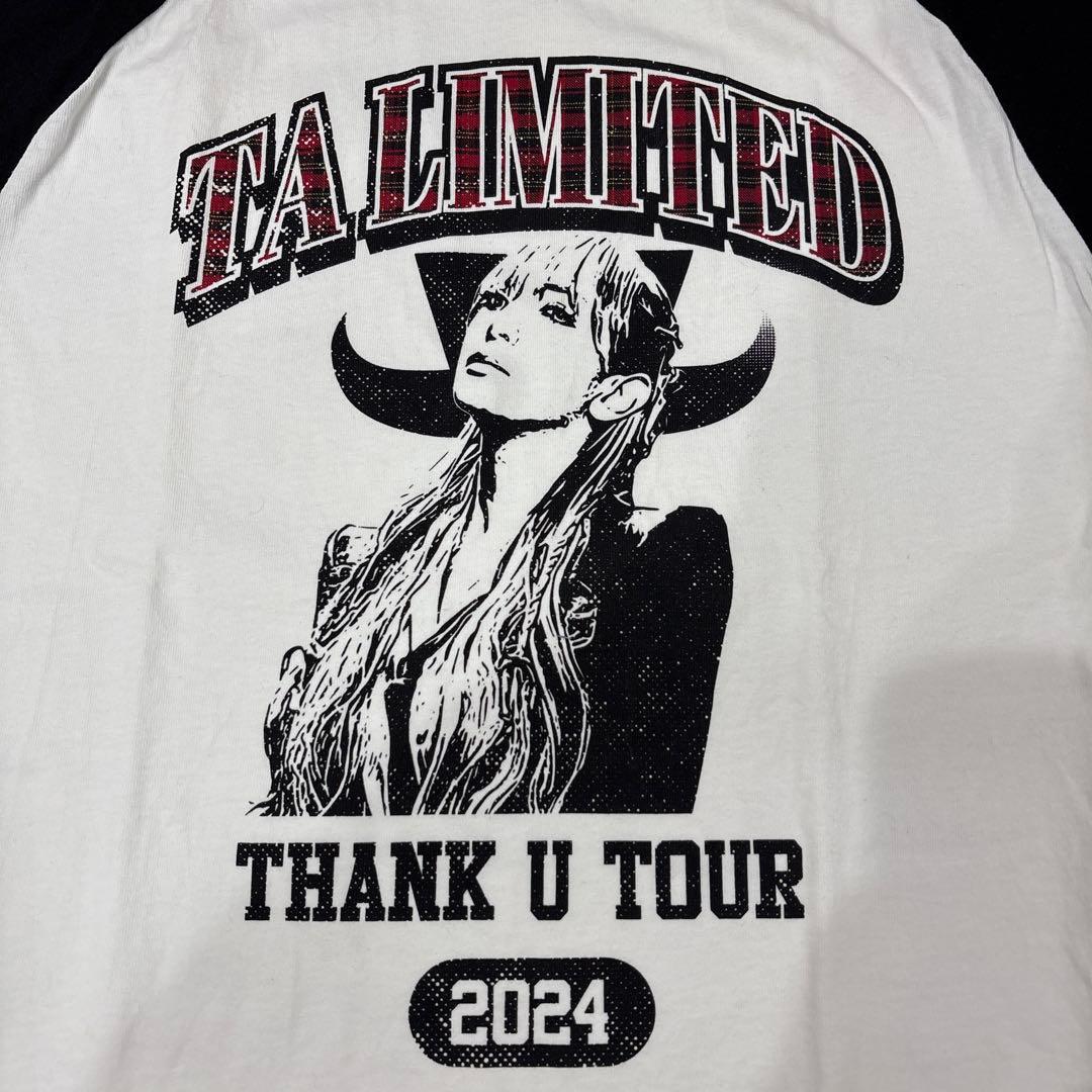 浜崎あゆみ TA LIMITED THANK U 2024 Tシャツ 【Ｍサイズ
