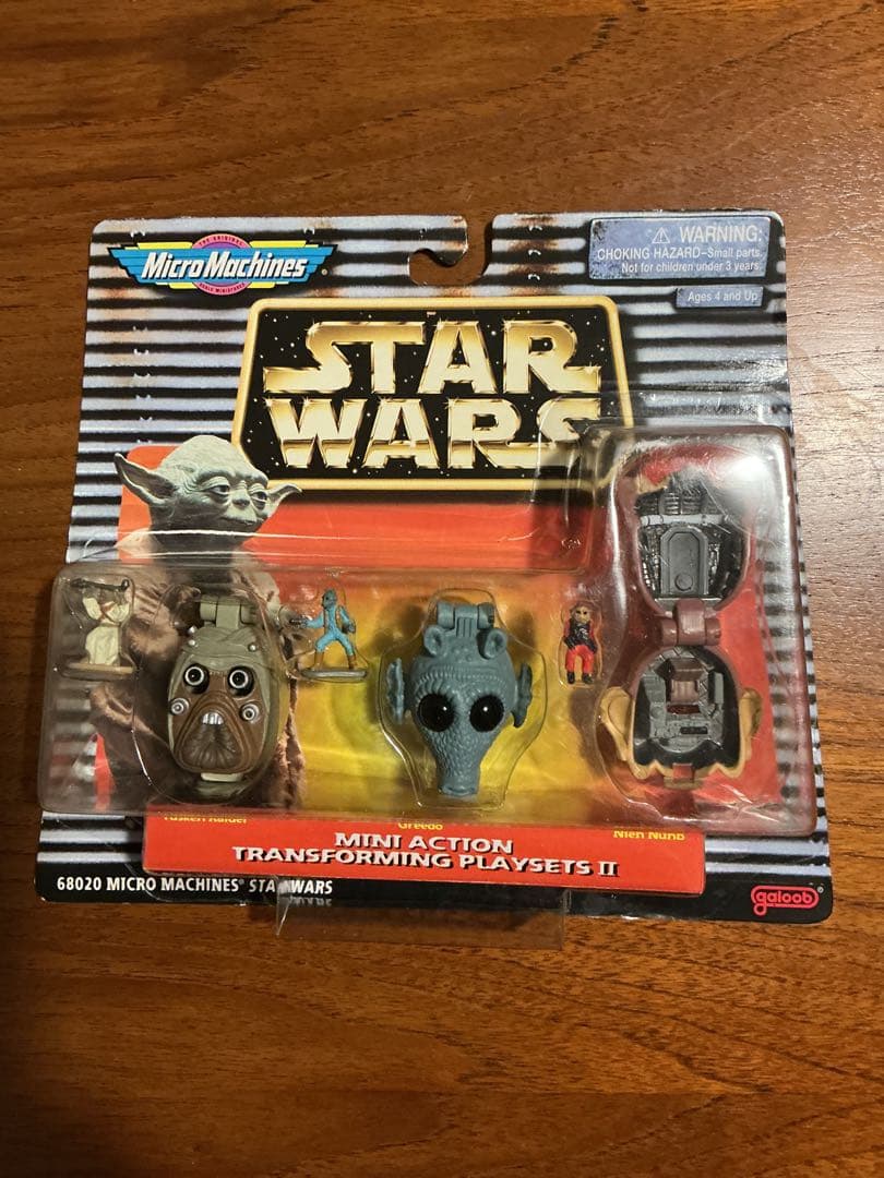 スターウォーズ　マイクロマシーン　フィギュアヘッドコレクション