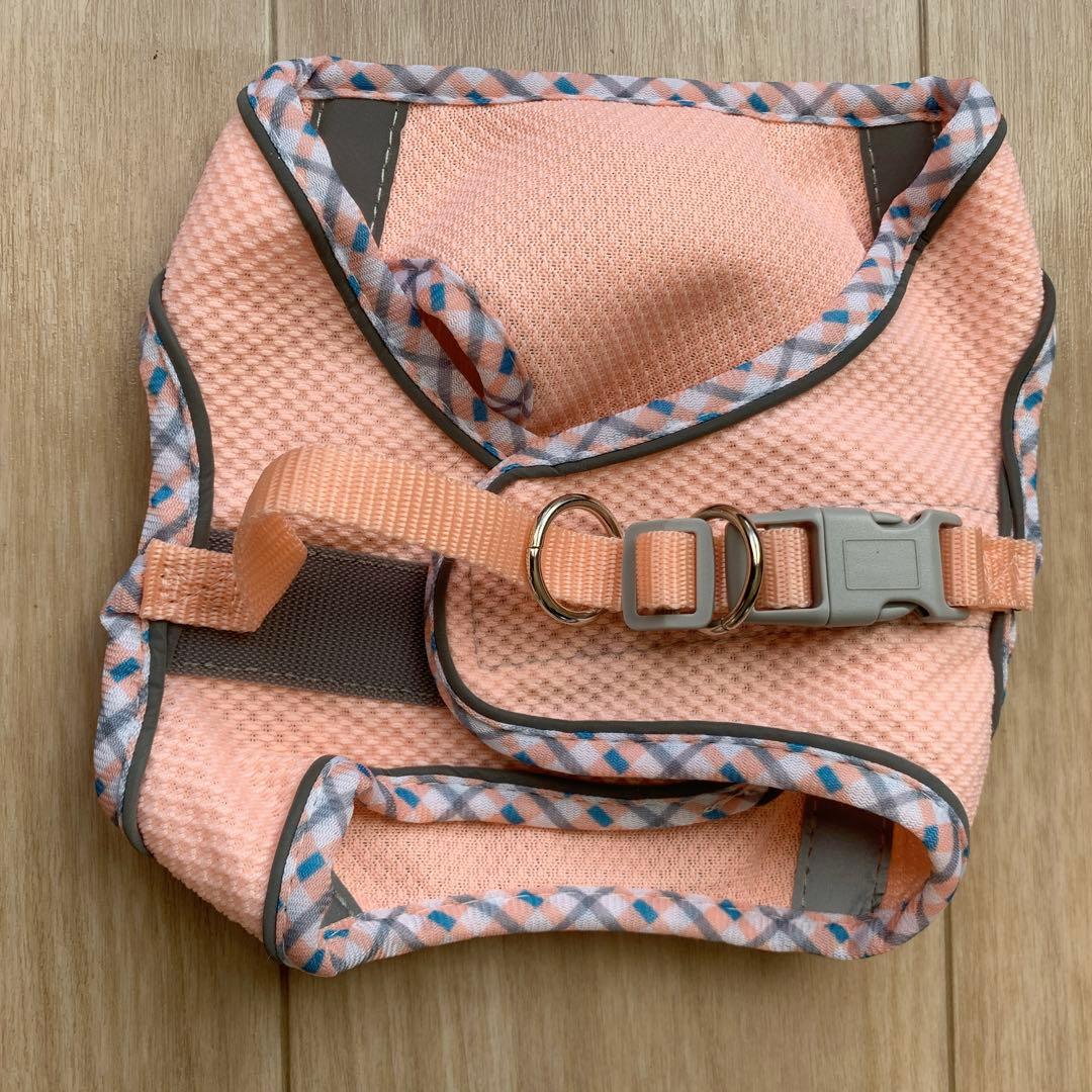 小型犬用 ハーネス リード セット ピンク ベストタイプ 新品 未使用