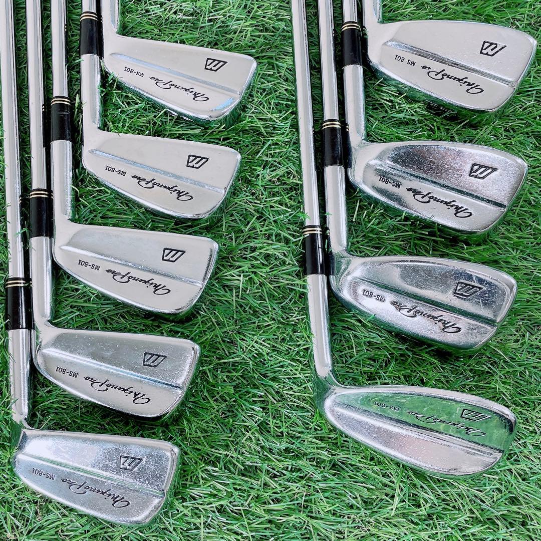 ゴルフ　メンズ　ミズノプロ　MS-801 アイアン　ウェッジ　セット　N1884