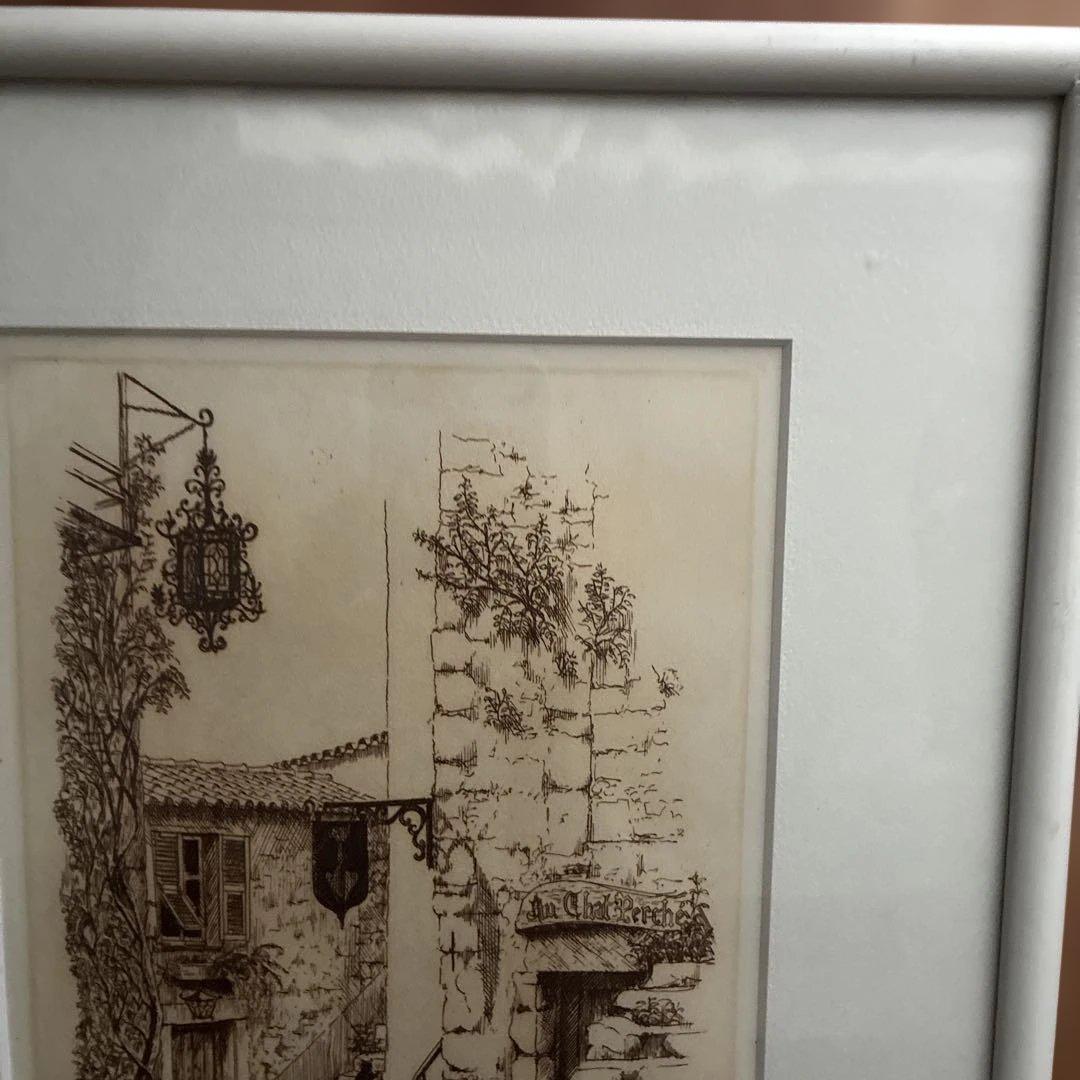 patricia MAE and Michel PERREARD 猫　銅版画