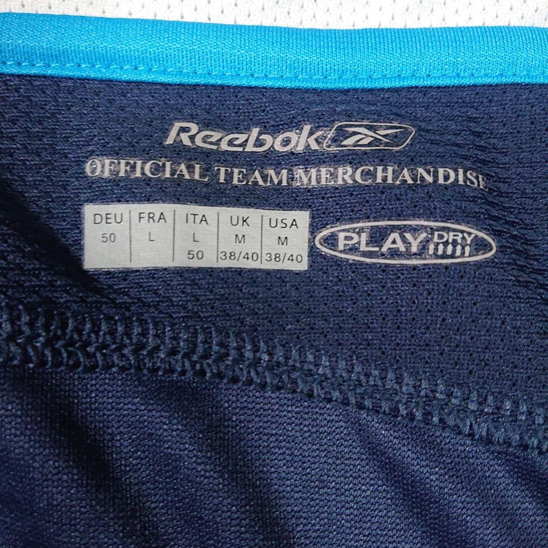 新品Reebokマンチェスターシティ長袖ユニフォーム紺