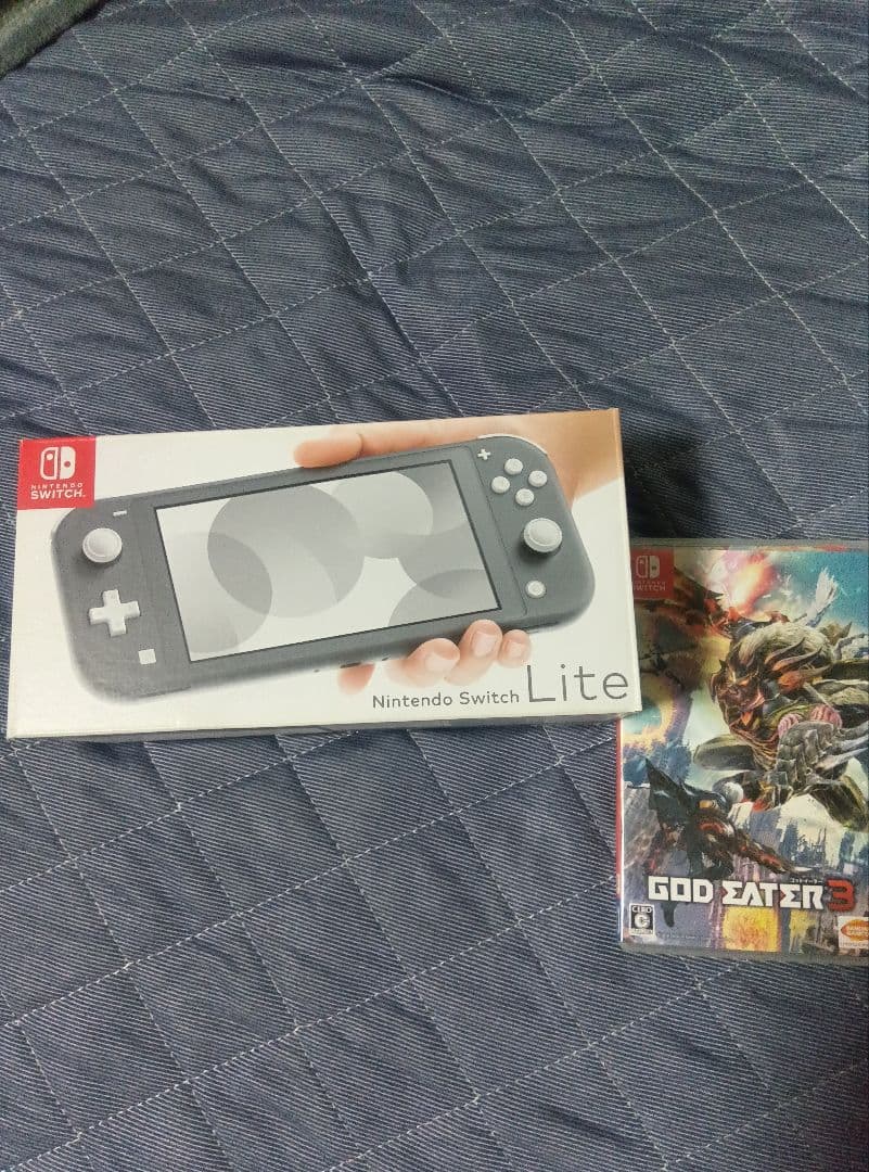 switch　lite　グレー