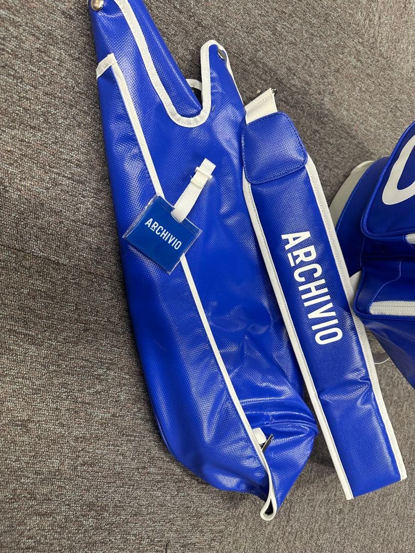 ARCHIVIO キャディバッグ 青　新品