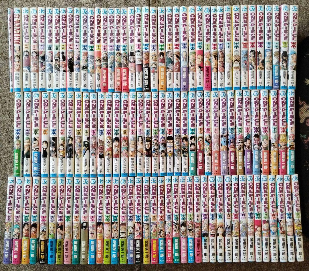 ONE PIECE ワンピース 1〜111巻 既刊全巻+関連本 計113冊セット
