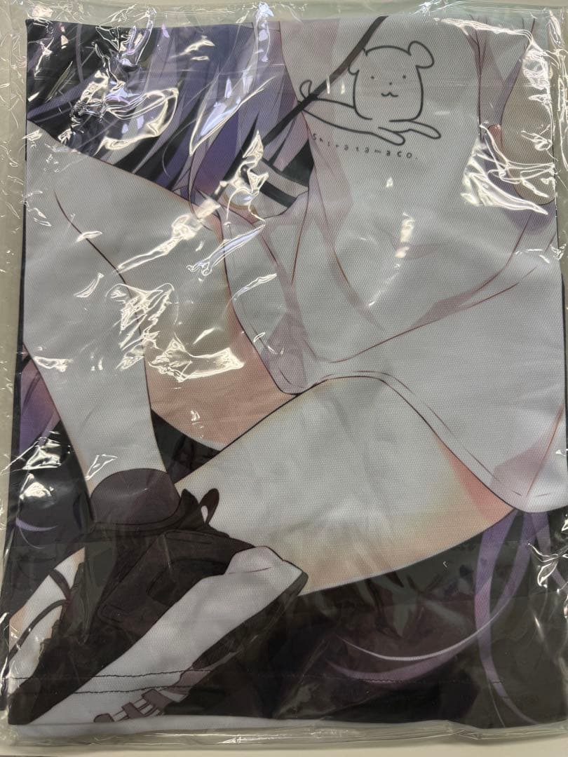 しらたまこ　ストリートなしろいいぬTシャツ