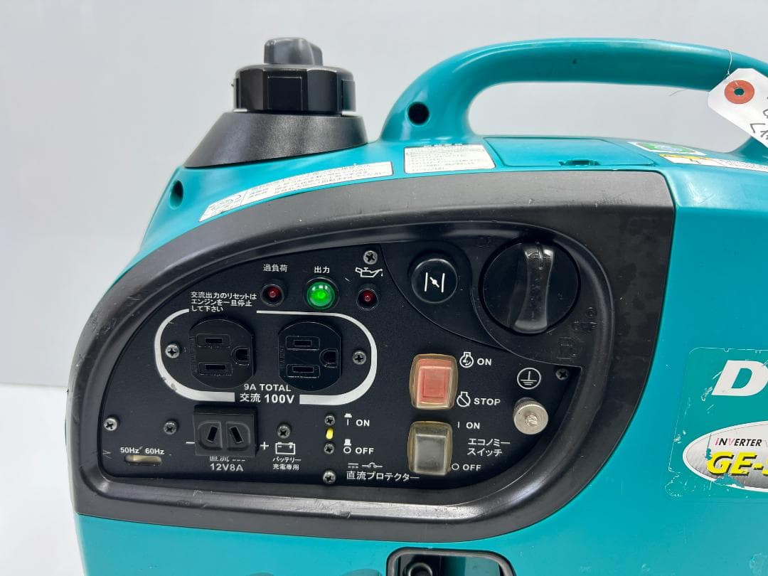 DENYO デンヨー インバーター発電機 GE-900SS-IV★動作良好♪ 8