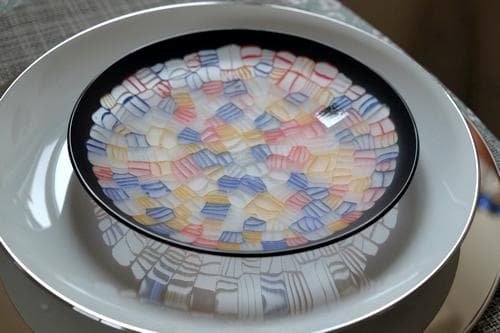 ベネチアンガラス ヴェネチアングラス ミルフィオリ プレート ムリーニ ムリーネ