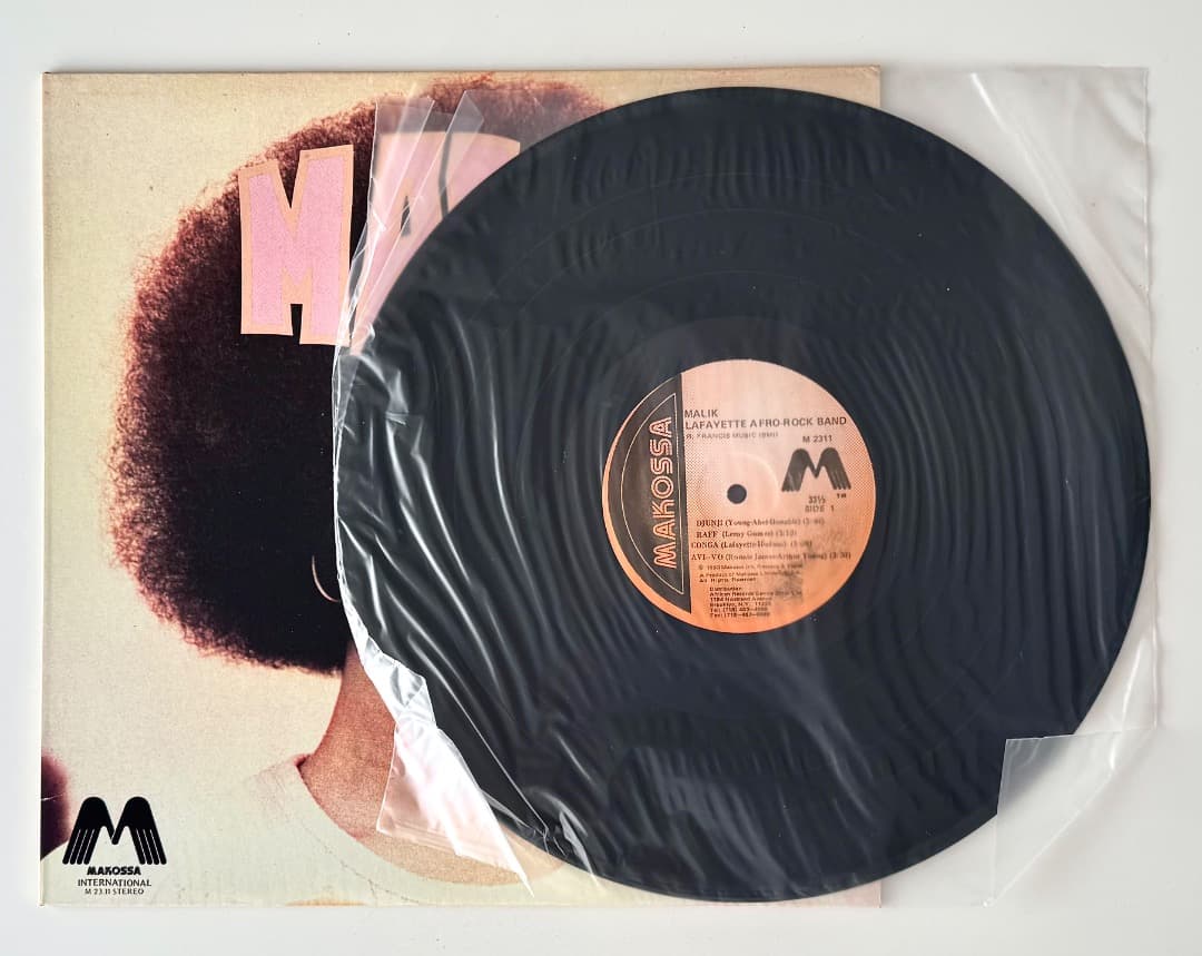 Lafayette Afro-Rock Band Malik 1993年 US盤