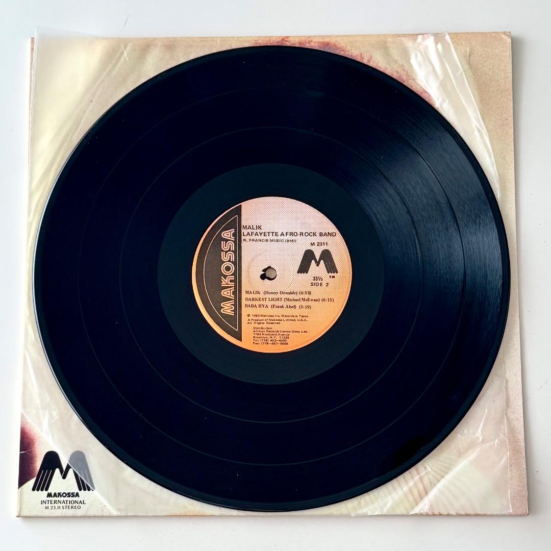 Lafayette Afro-Rock Band Malik 1993年 US盤
