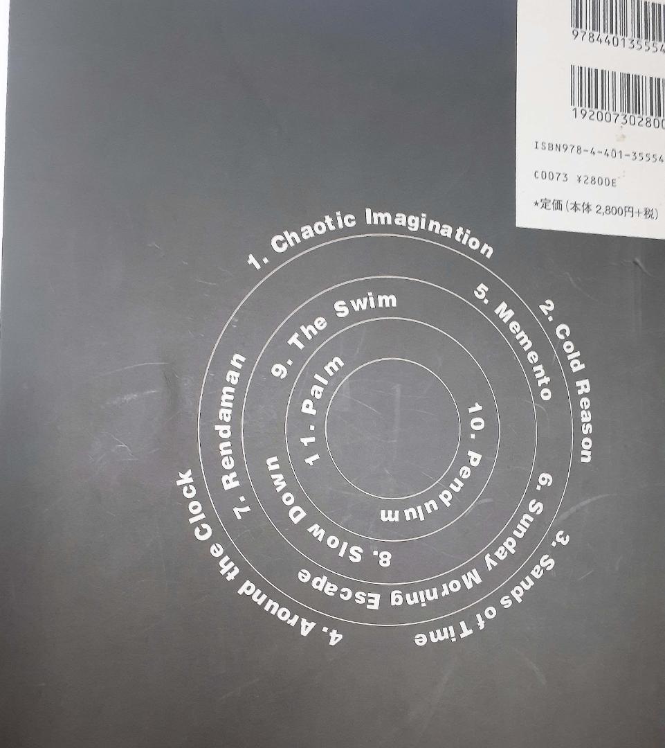 Nothing's Carved In Stone バンドスコア 初版 良品