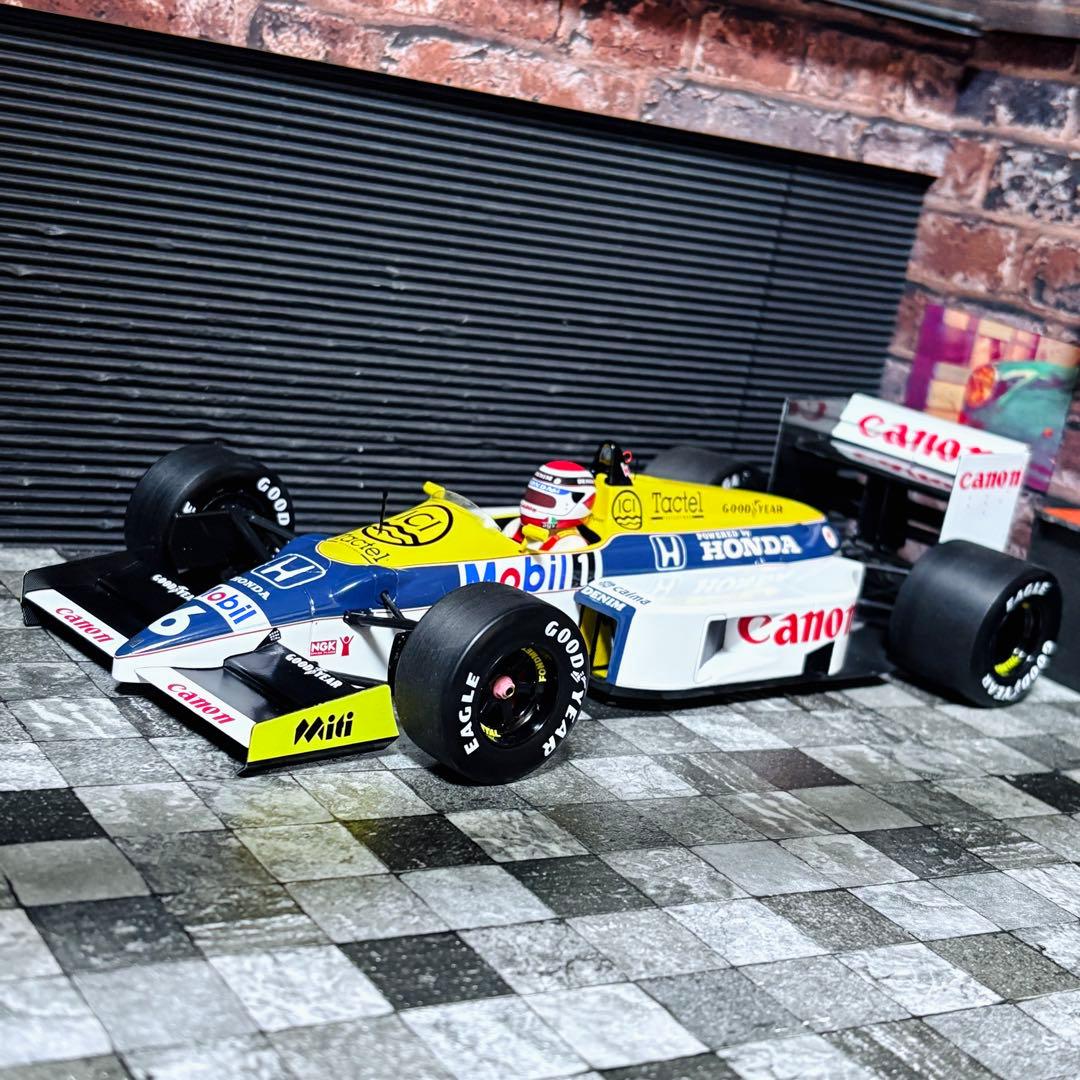 1/18 PMA ウィリアムズ ホンダ FW11 1986 ネルソン・ピケ