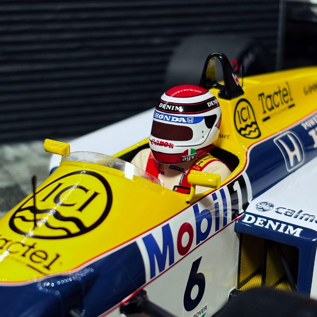 1/18 PMA ウィリアムズ ホンダ FW11 1986 ネルソン・ピケ