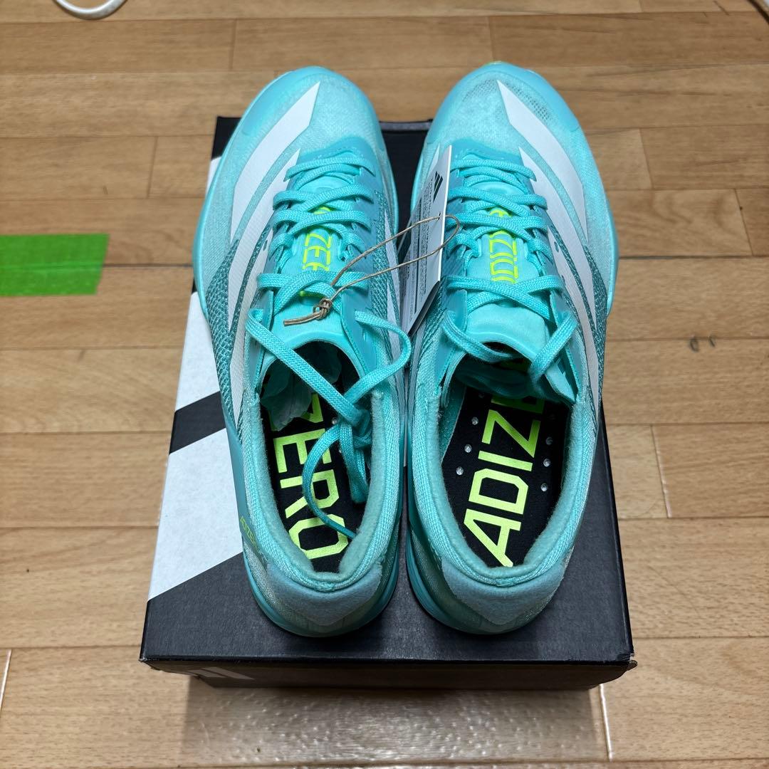 短距離スパイク ADIZERO FINESSE 25.5cm タグ付き