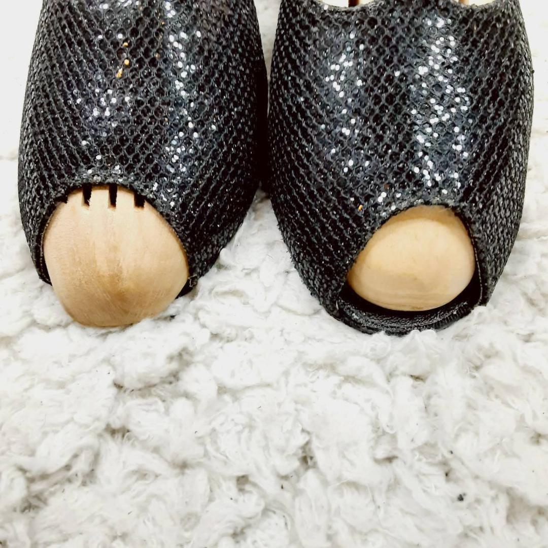 未使用級24.5㎝◎FREED OF LONDON 社交ダンスシューズ サンダル