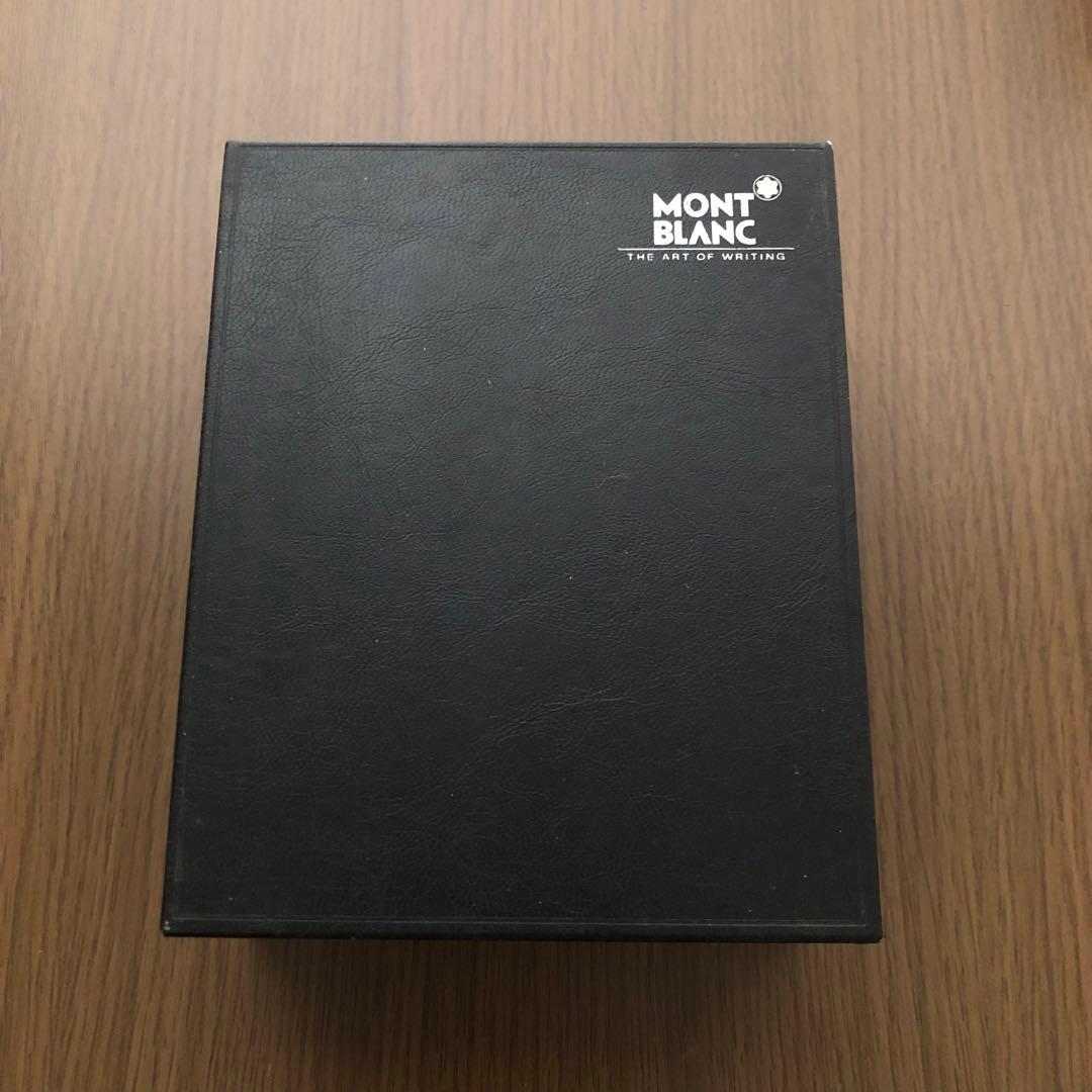 【美品・収納箱付き】モンブラン 149 14C 中白 二段エボナイト芯 万年筆