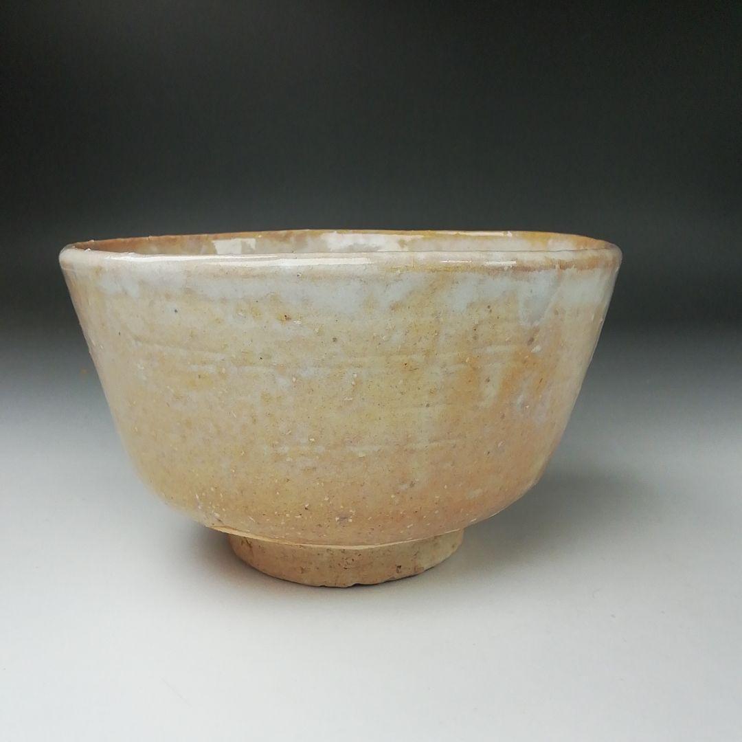 Ｔ３６６　茶碗　『萩茶碗』『野坂江月堂　野坂康起』　共箱　抹茶碗　茶道具