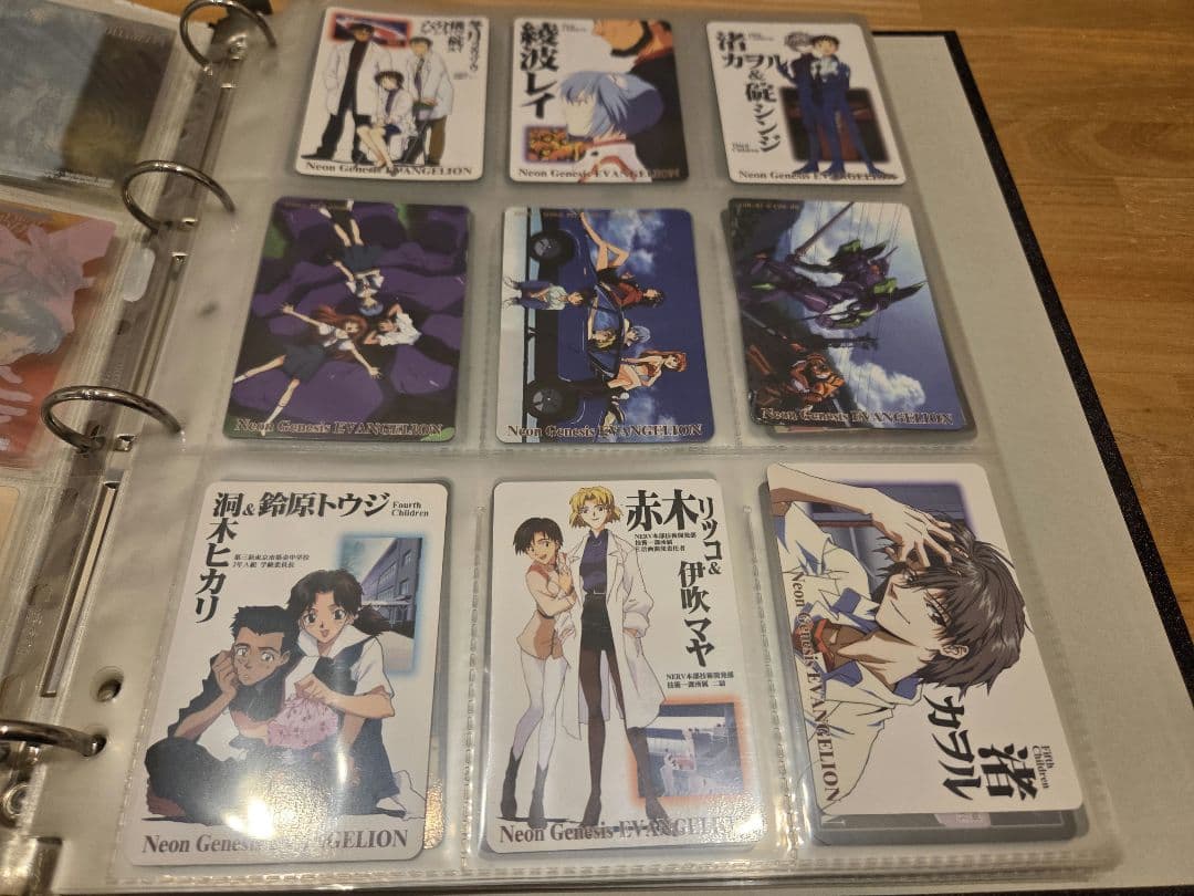 エヴァンゲリオンカードアマダカードコンプリート100枚アルバム付き