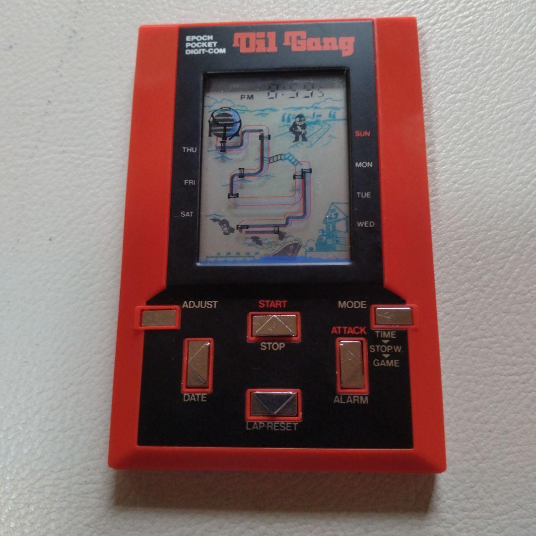 【稼働品】コレクションに1982年オイルギャング　エポック社 ゲームウォッチ