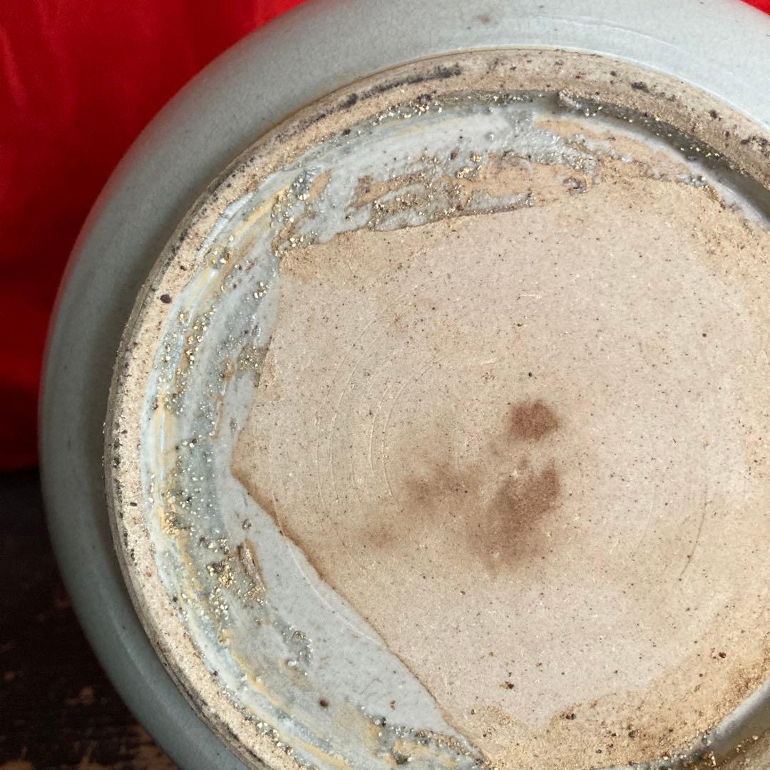 李朝　鉄砂　瓶　徳利　鳳凰文　箱付