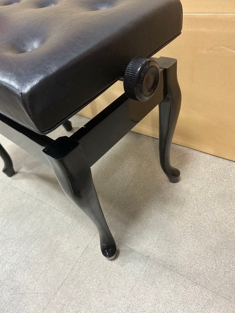 YAMAHA 高低自在ピアノ椅子　猫脚　日本製