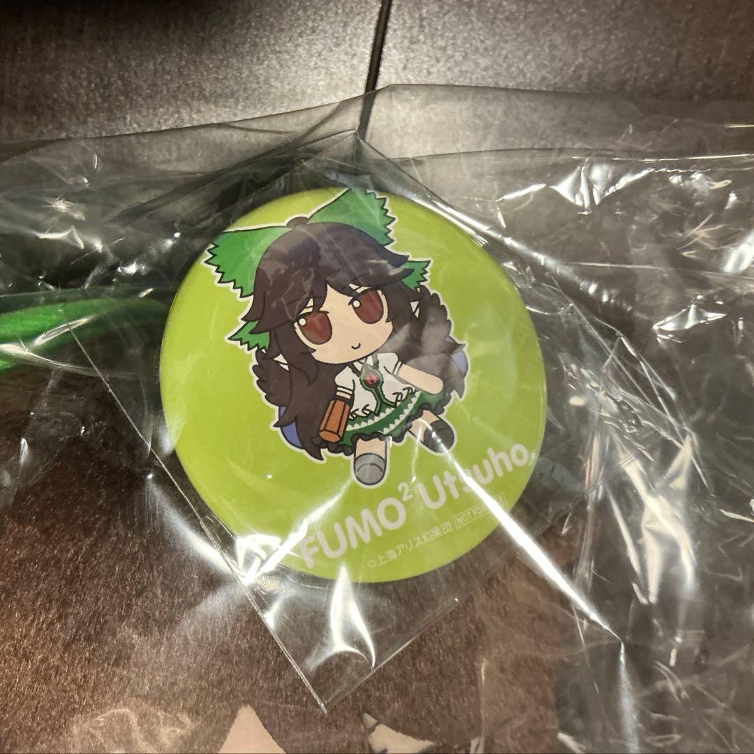 東方Project　Gift　ぬいぐるみ&缶バッジ　霊烏路空　ふもふもうつほ。