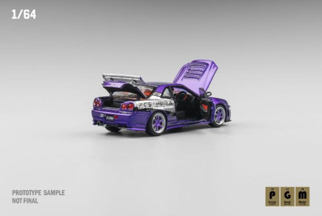 PGM 1/64 日産 ニスモ R34 GT-R Z-tune HEC限定