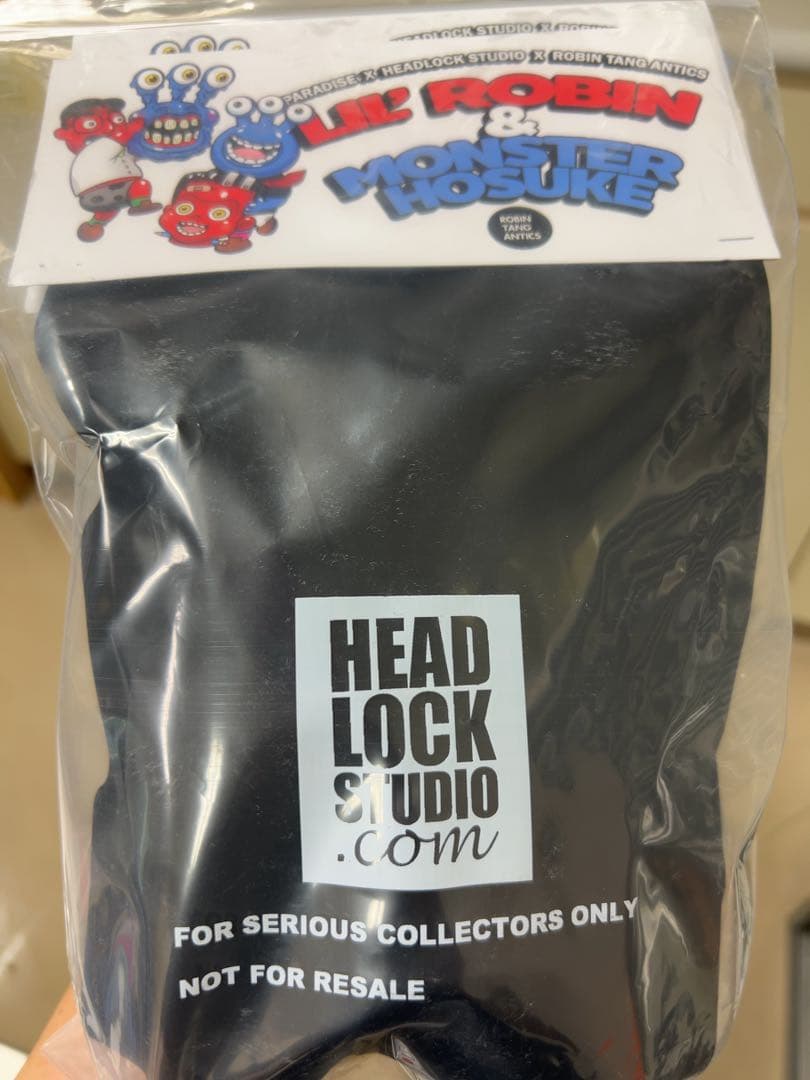 ソフビ　ロビンテン x ヘッドロックスタジオ　Headlockstudio