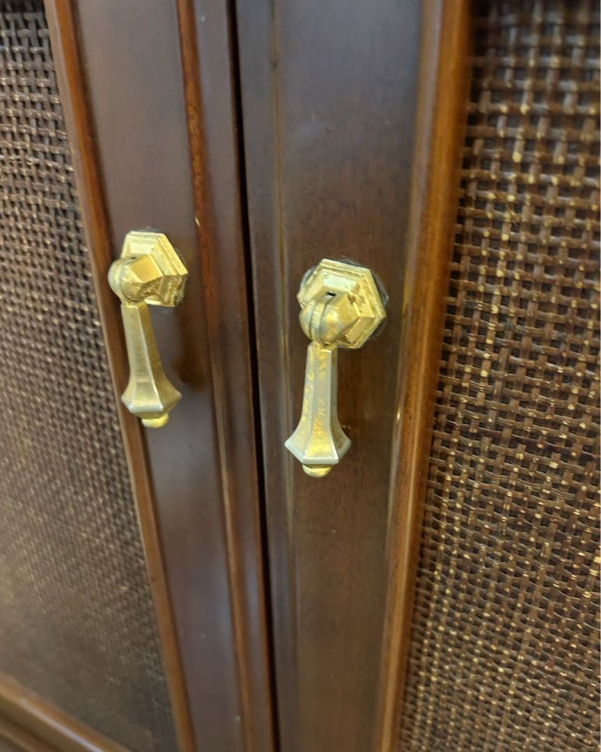 マルニ地中海シリーズ　高級食器棚　アンティーク家具